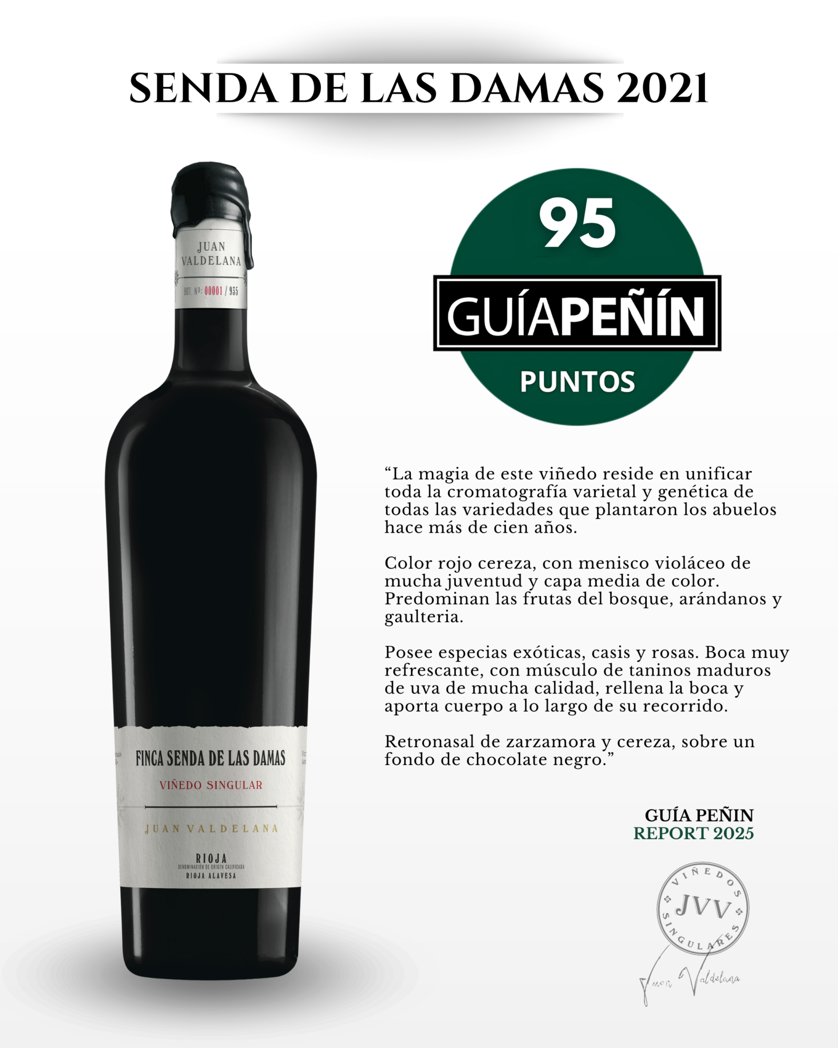 Guía Peñín 2025 SENDA DE LAS DAMAS
