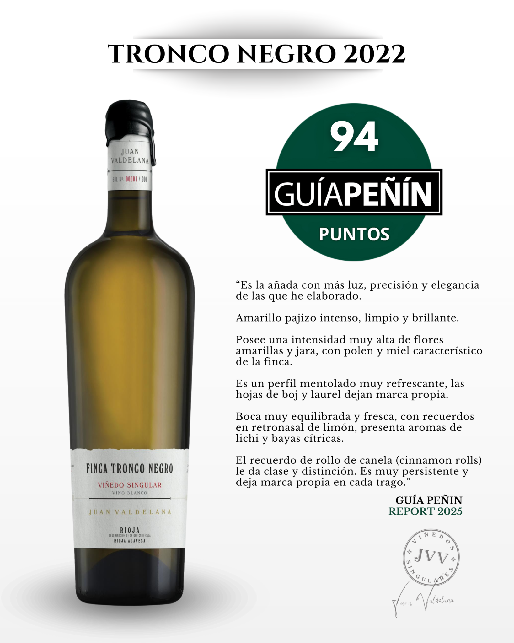 Guía Peñín 2025 TRONCO NEGRO